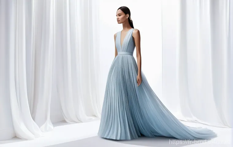 발망과 디올 오트 쿠튀르 비교 - **Balmain's Audacious Power and Sculptural Elegance**
    A powerful and confident female model, of ...